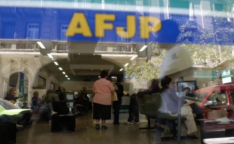 FOTO: Las AFJP (Administradora de Fondos de Jubilaciones y Pensiones).
