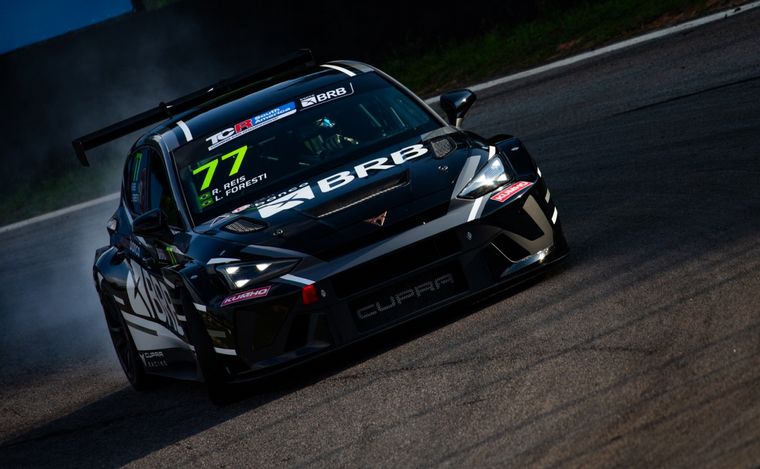 Reis-Foresti con el rendidor Cupra, fueron 4°