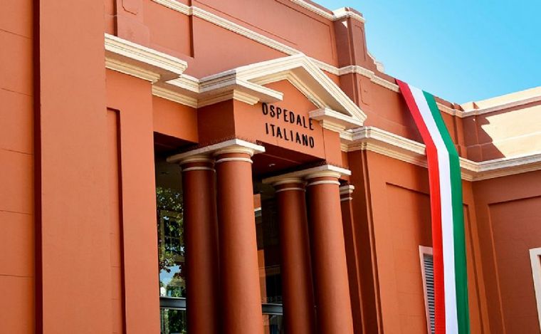 El paciente está internado en el Hospital Italiano. (Foto: gentileza)