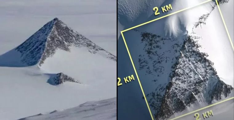 Finding a pyramid “like the one in Egypt” in Antarctica: What is its origin – News