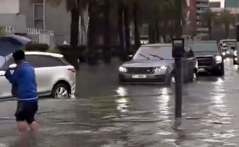 Temporal en Dubai.
