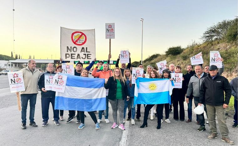 Piden la eliminación del peaje Córdoba-La Calera. (Foto: Lucía González/Cadena 3)