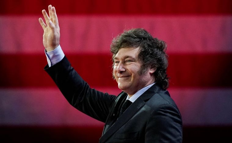 FOTO: Javier Milei. (Foto: NA)