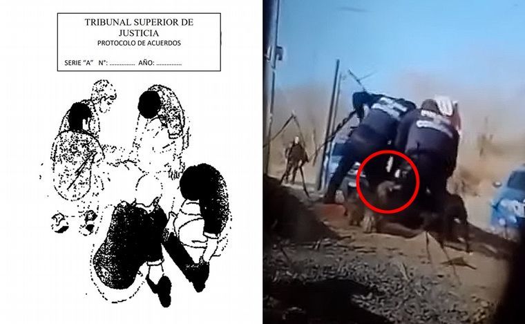 Caso Romo. Lo que dice el protocolo y cómo actuaron los policías de La Falda.