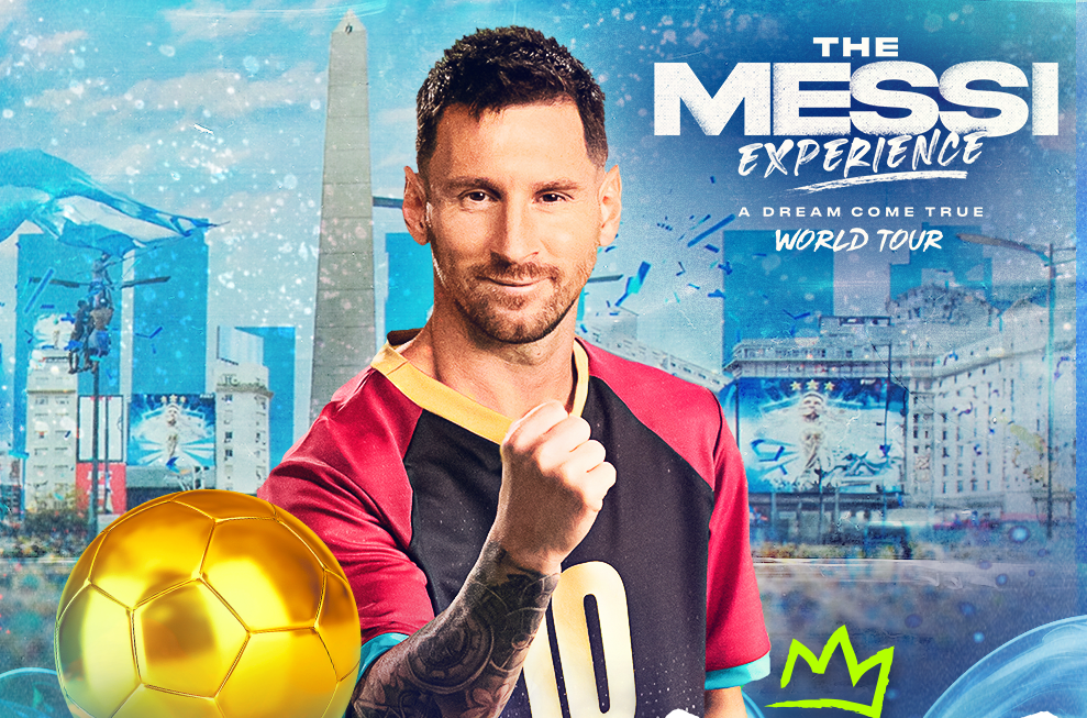 FOTO: Un show inmersivo de la vida de Messi llega a Argentina: de qué se trata