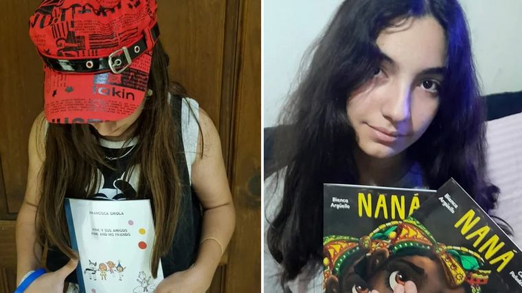 Las increíbles niñas escritoras: tienen 9 y 12 años y ya publicaron sus primeros