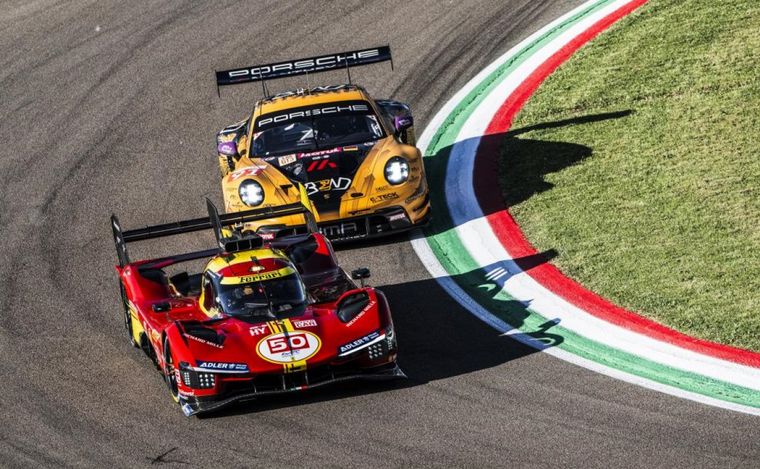 FOTO: La Ferrari 499P de Fuoco-Molina-Nielsen hizo la pole en Imola