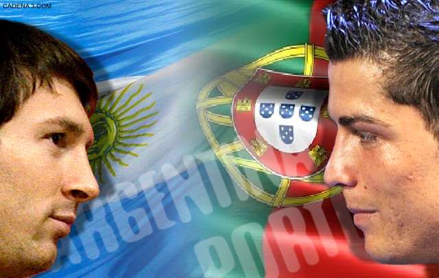 Messi y Ronaldo, otra vez enfrentados.
