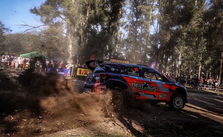 Rally Cordobés: Santiago Baldo comienza avisando que viene por la victoria