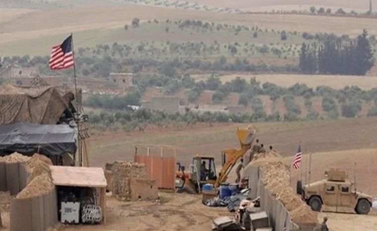 Ataque a base estadounidense en Siria (Foto: @MiddleEObserver)