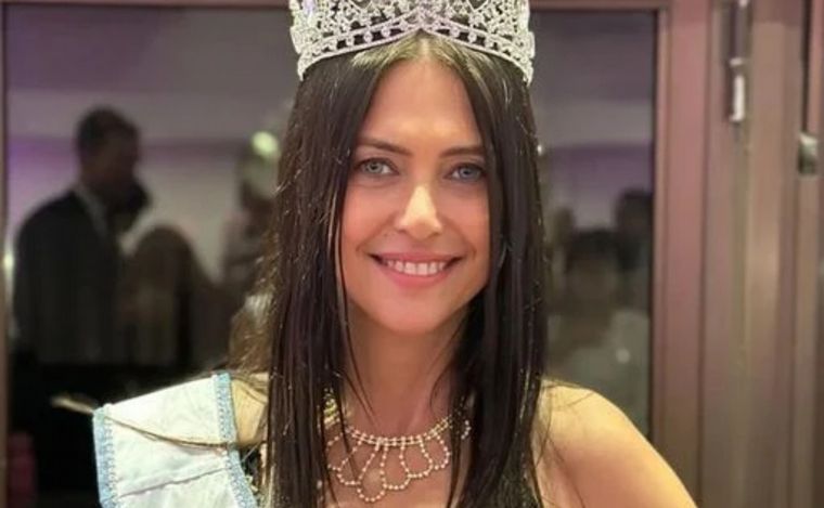 FOTO: Alejandra Marisa Rodríguez tiene 60 años y ganó Miss Buenos Aires 2024. 