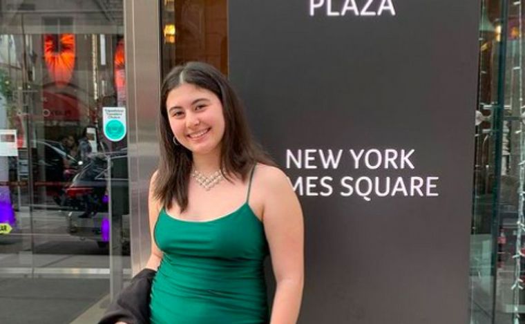 Malena Galetto, hija de argentinos, fue aceptada en 28 universidades.