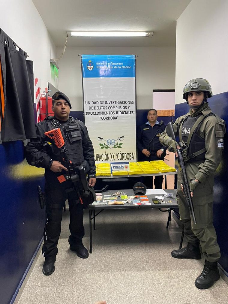 El secuestro de la cocaína con el sello 