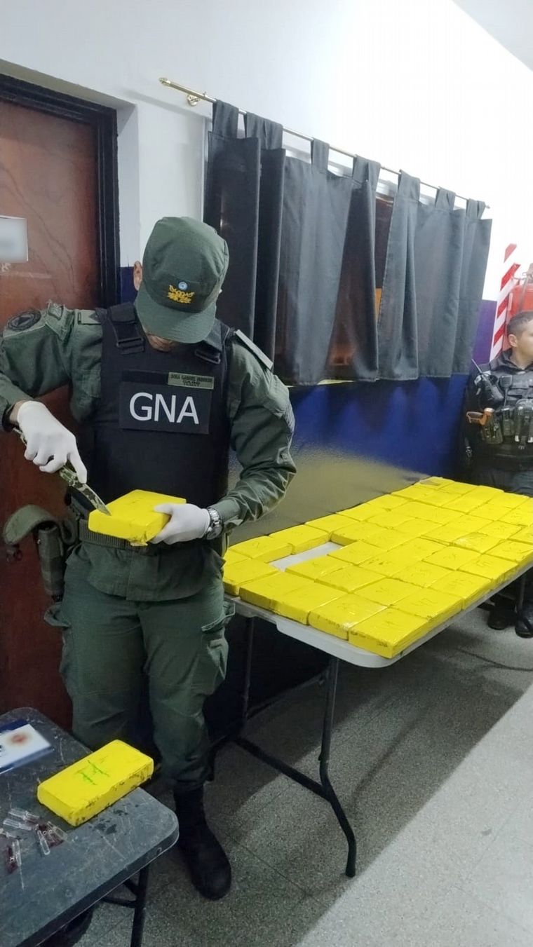 El secuestro de la cocaína con el sello 