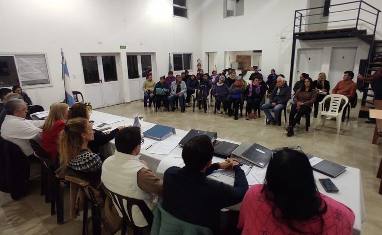 El Concejo Deliberante de Colonia Caroya sesiona en los barrios. (Foto: Eric Italia)