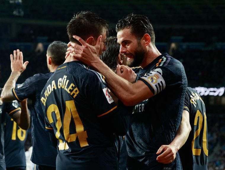 Arda Güler anotó el único gol del Madrid. 