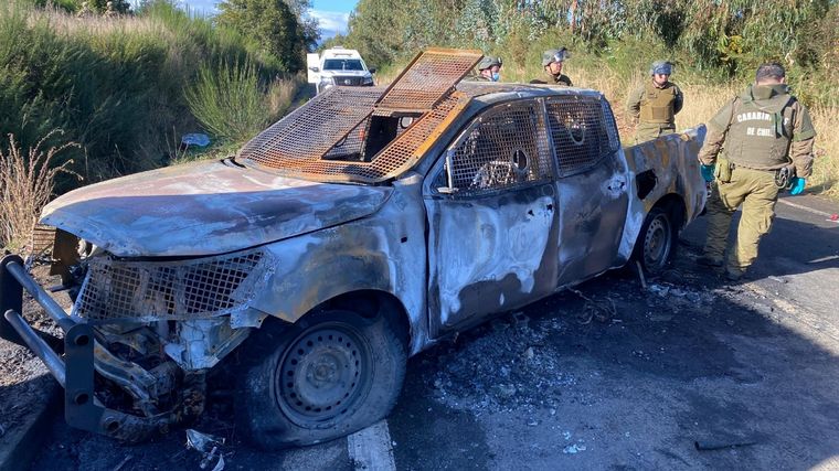 Asesinaron a tres carabineros en la zona de La Araucanía