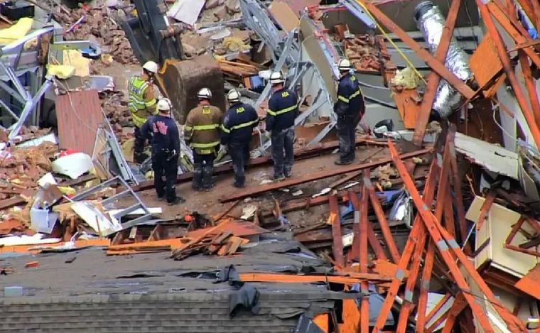 Los tornados afectaron mayormente a la ciudad de Sulphur, Oklahoma. (Foto: CNN)