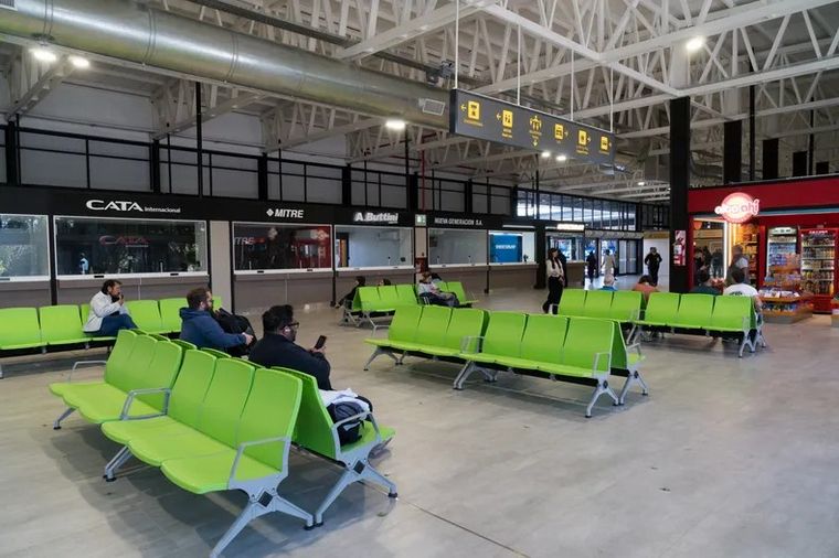FOTO: Terminal de Ómnibus de Mendoza.