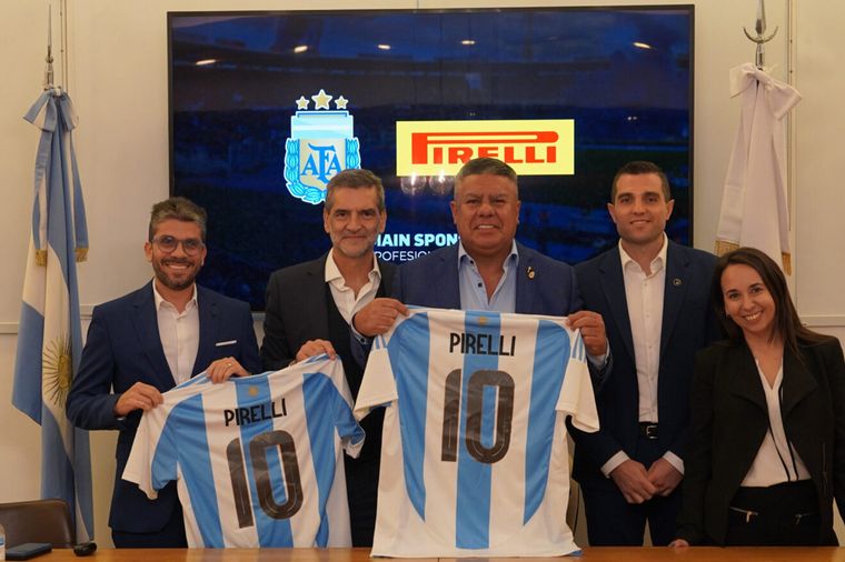 FOTO: Pirelli Argentina: nuevo Main Sponsor de la Liga Profesional de Fútbol (AFA)