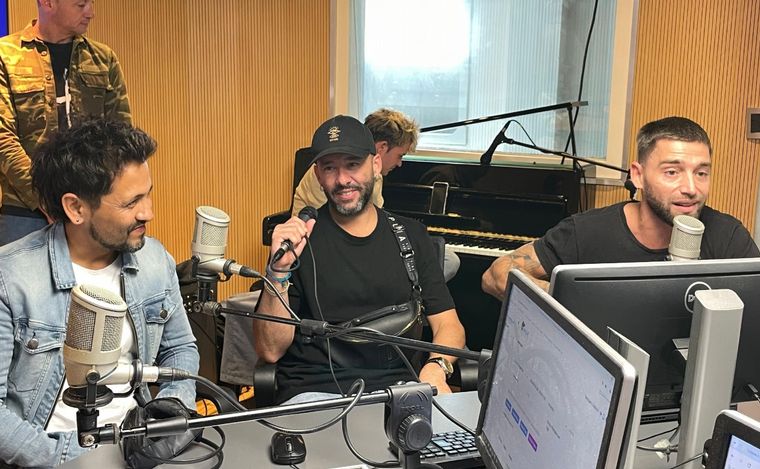 La Konga en los estudios de 