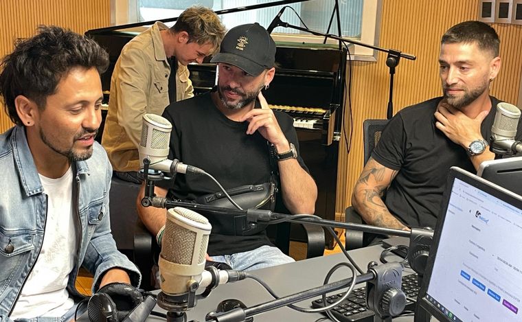 La Konga en los estudios de 