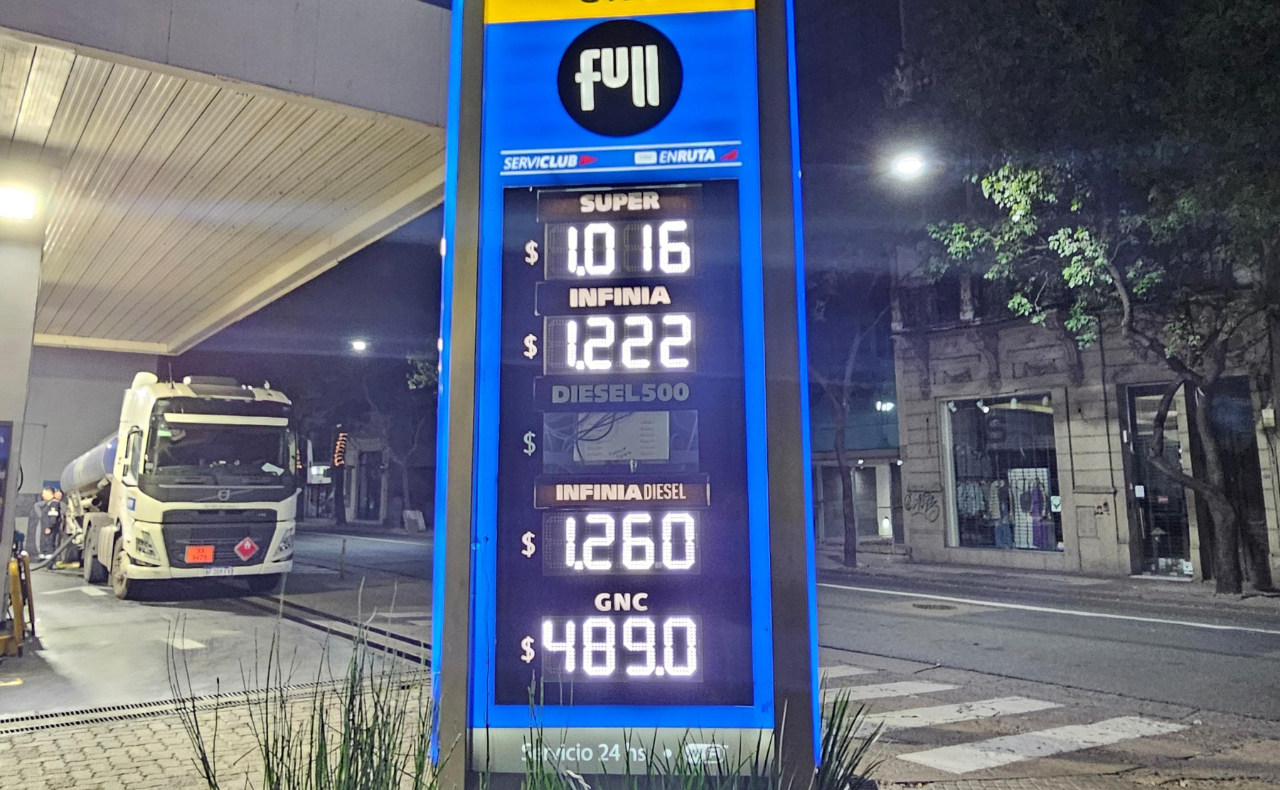 Los nuevos precios de YPF tras el aumento.