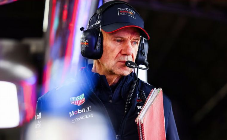 FOTO: Se confirmó: Newey dejará Red Bull Racing en 2025