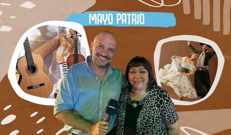 FOTO: Arranca el Mayo Patrio a puro folklore, todos los viernes por Cadena 3.