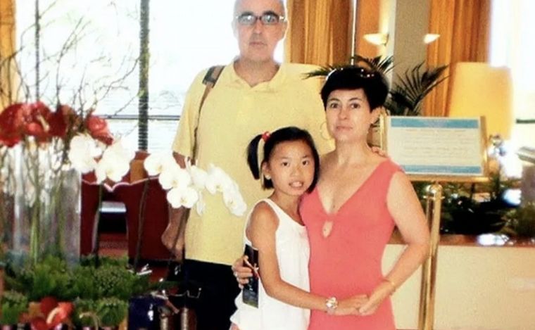 Alfonso Basterra y Rosario Porto, padres adoptivos de asunta.