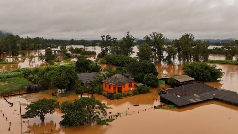 Inundaciones en Brasil (Foto: CNN)