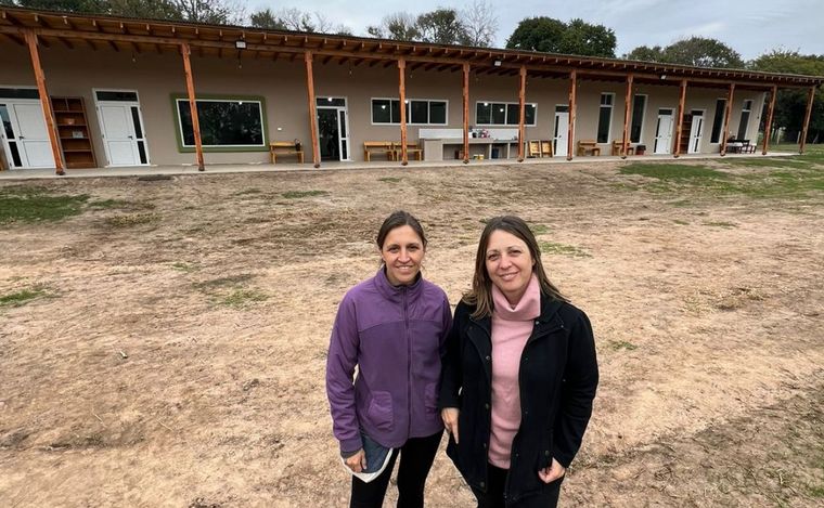 La Escuela Olga Cosentini en Colonia Caroya. 