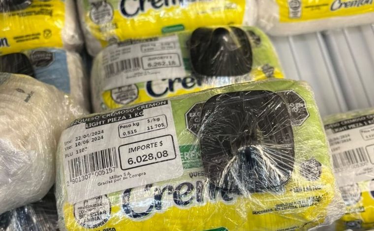 Robos en los supermercados: ahora los lácteos llevan alarma