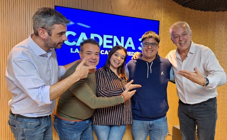 FOTO: Mario Celedón se suma como relator a Cadena 3 Argentina.