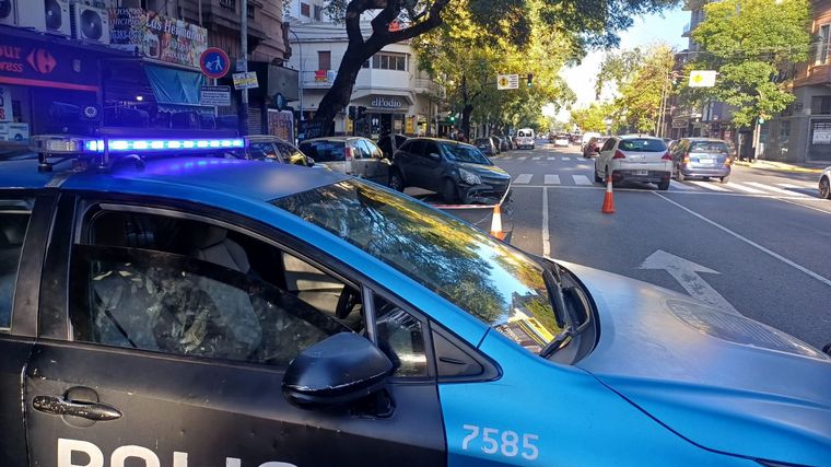 El incidente ocurrió en Caballito. (Foto: Orlando Morales/Cadena 3)