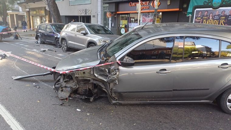 El incidente ocurrió en Caballito. (Foto: Orlando Morales/Cadena 3)