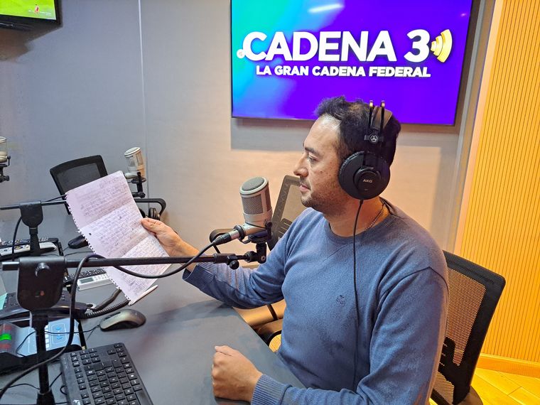 Un oyente escribió una emocionante carta para el 