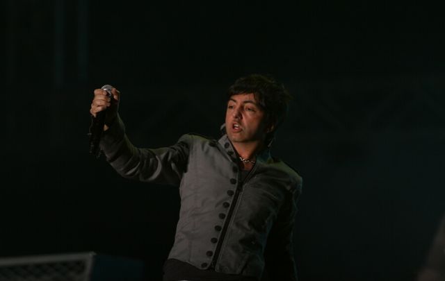 Babasónicos en el Cosquín Rock 2011.