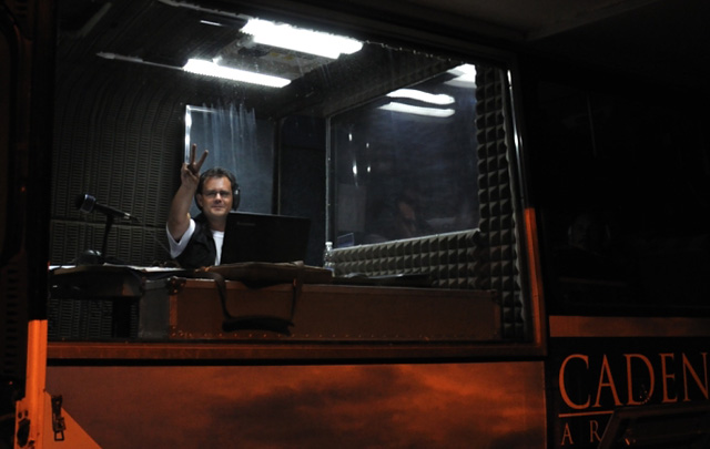 Gonzalo Carrasquera transmitió desde la unidad móvil de Cadena 3.