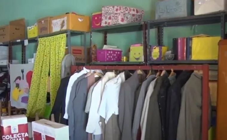 Colecta de ropa de abrigo en distintos departamentos de Mendoza. (Foto: Sitio Andino)