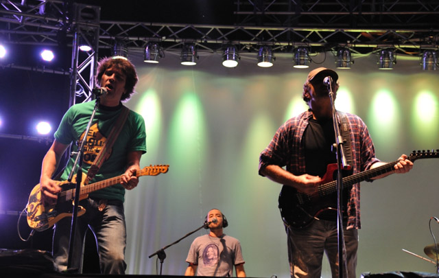 Las Pelotas fue lo más esperado de la primera jornada.