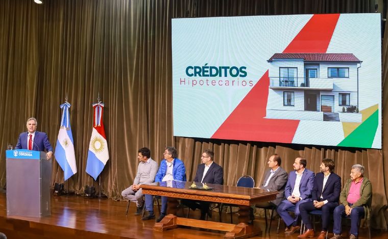 Bancor lanza créditos hipotecarios. (Foto: Gobierno de Córdoba)