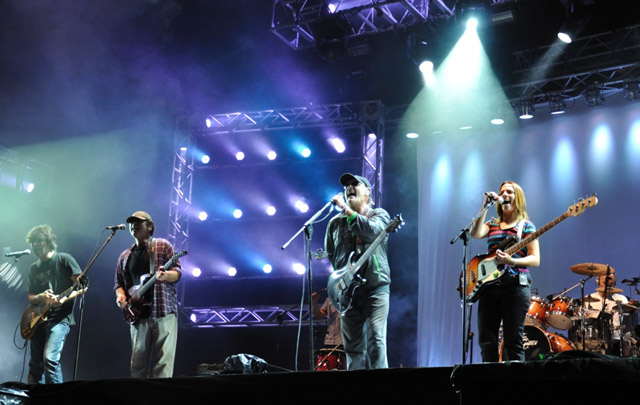 Las Pelotas fue lo más esperado de la primera jornada.