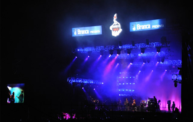 Las Pelotas fue lo más esperado de la primera jornada.