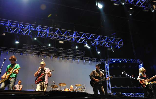 Las Pelotas fue lo más esperado de la primera jornada.