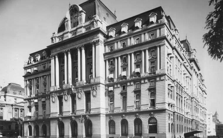 El Palacio de Correos. Foto: Archivo General de la Nación.