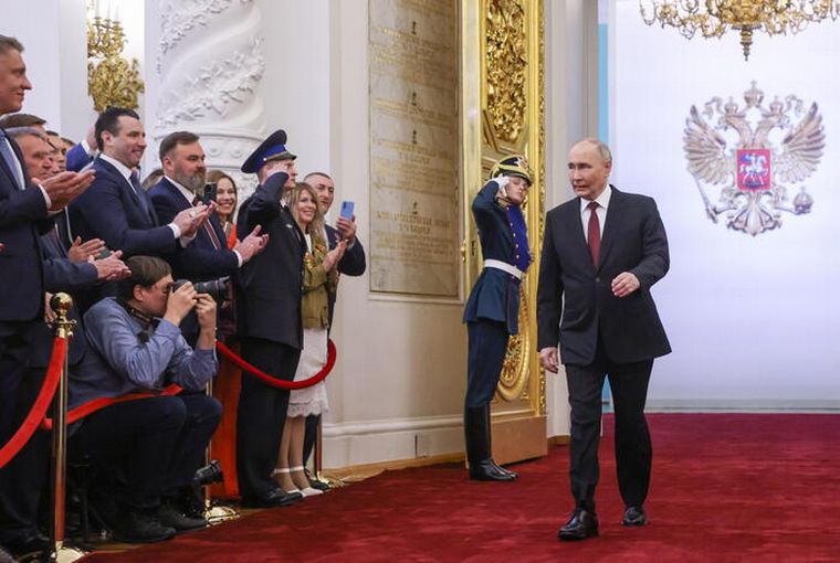 FOTO: Putin inició su quinto mandato presidencial
