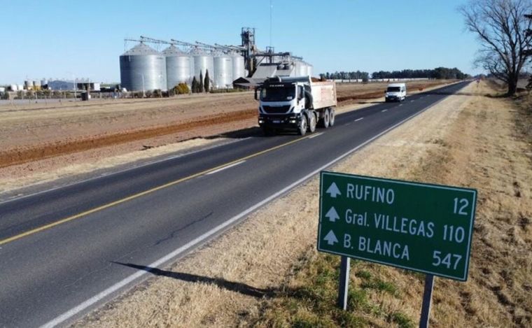 FOTO: Por el paro general, limitan el tráfico de camiones en rutas de Santa Fe este jueves.