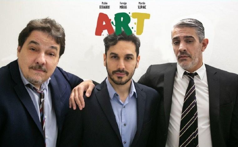 FOTO: Fernán Mirás, Martín Slipak y Pablo Echarri llegan a Córdoba con ART.