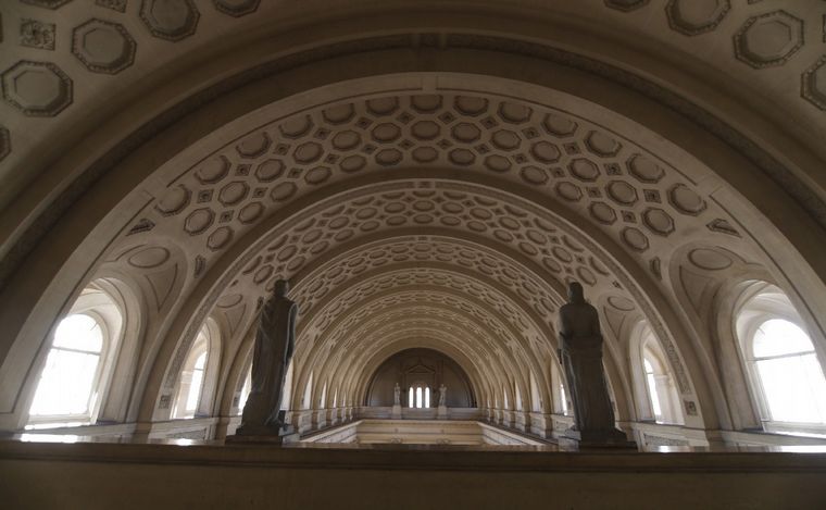 Salón de los Pasos Perdidos de Tribunales. (Foto: Daniel Cáceres/Cadena 3)